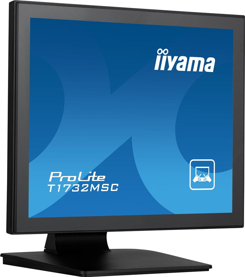 iiyama ProLite computer monitor 43,2 cm (17"") 1280 x 1024 Pixels LED Touchscreen Tafel Zwart