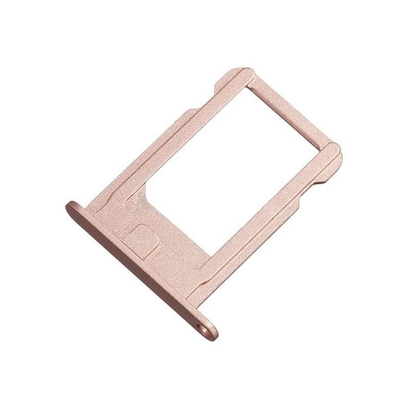 Replacement Sim Holder for Apple iPhone 6S Rose Gold OEM