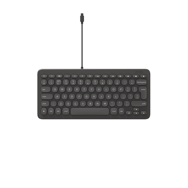 ZAGG Connect Keyboard 12L toetsenbord Lightning QWERTZ Zwitsers Zwart