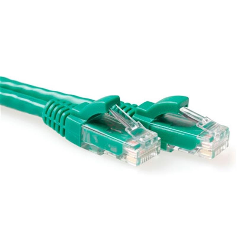 ACT IS8702 netwerkkabel Groen 2 m Cat6 U/UTP (UTP)