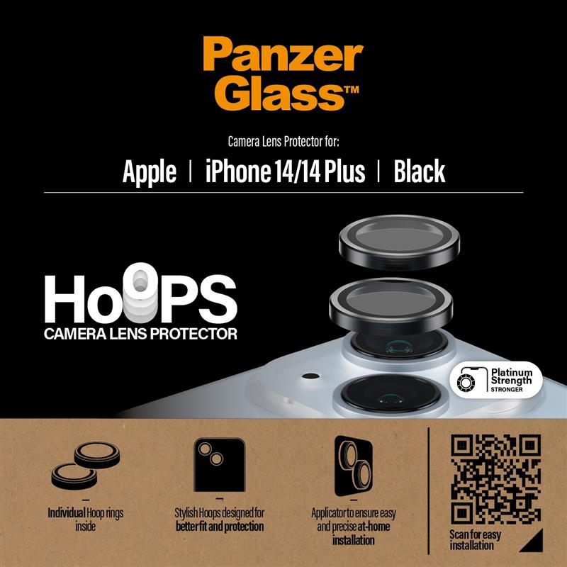 PanzerGlass Camera Rings iPhone 14/14 Plus Doorzichtige schermbeschermer Apple 1 stuk(s)