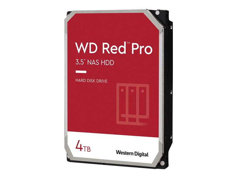 Western Digital RED Pro HDD 4TB 3 5 inch 7200 RPM Serial ATA III 256 MB 220 Mib s CMR