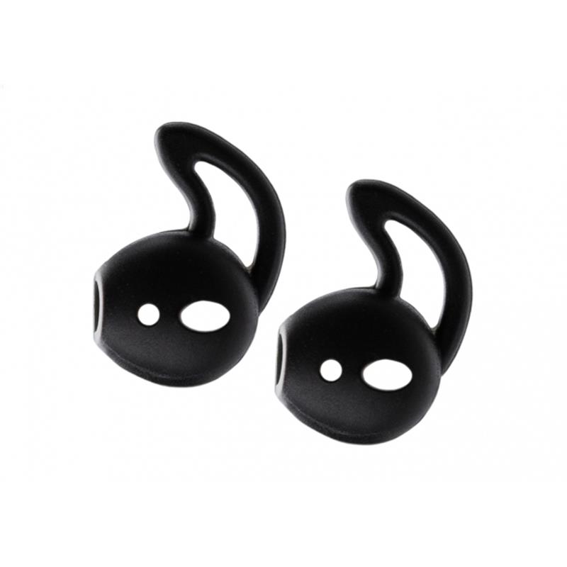 Xccess Silicone Earbuds with Ear Hook for Apple Earpod Airpod Black