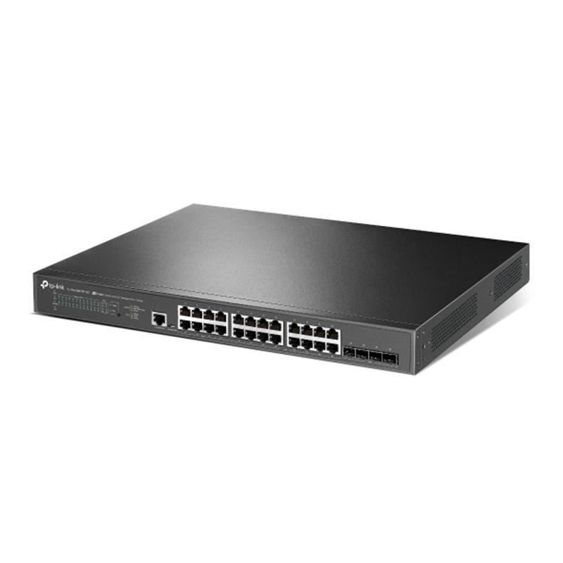 TP-Link TL-SG3428XPP-M2 netwerk-switch Managed L2+ 2.5G Ethernet (100/1000/2500) Power over Ethernet (PoE) 1U Zwart