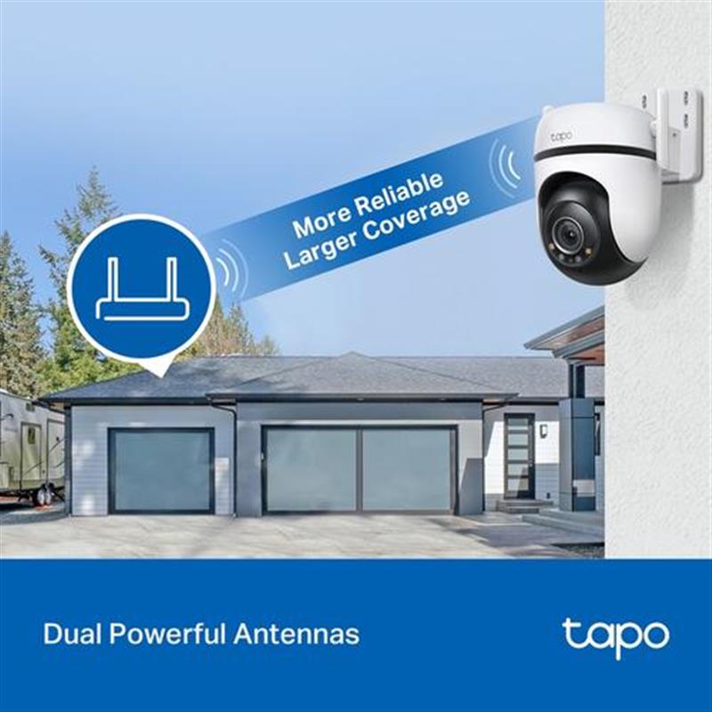 TP-Link Tapo C520WS Dome IP-beveiligingscamera Binnen & buiten 2560 x 1440 Pixels Plafond