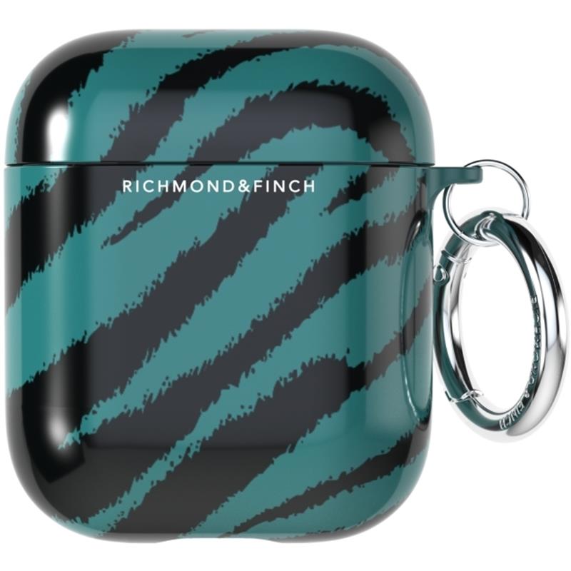Richmond Finch Freedom Series Apple Airpod Emerald Zebra