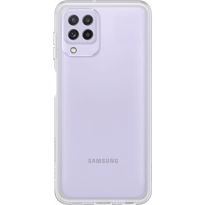 Samsung EF-QA225TTEGEU mobiele telefoon behuizingen 16,3 cm (6.4"") Hoes Transparant