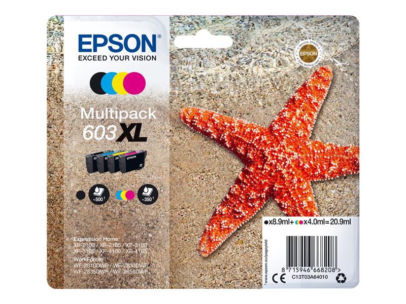 Epson Multipack 4-colours 603XL Ink