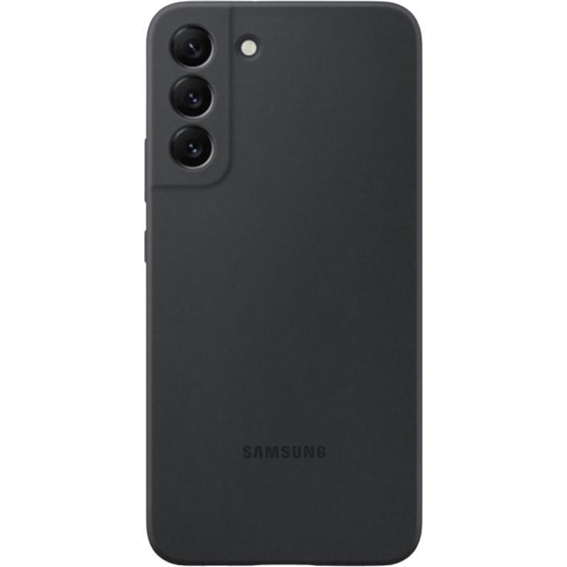  Samsung Silicone Cover Galaxy S22 5G Black