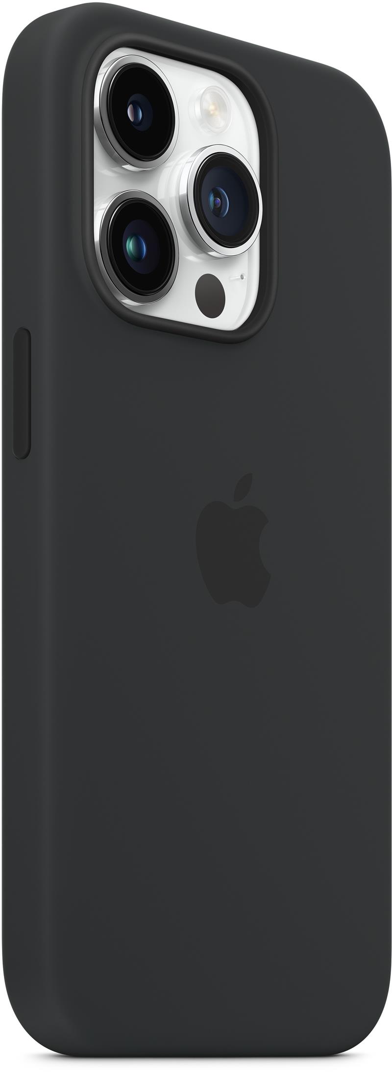 Apple iPhone 14 Pro Max Silicone Case with MagSafe Midnight Black 