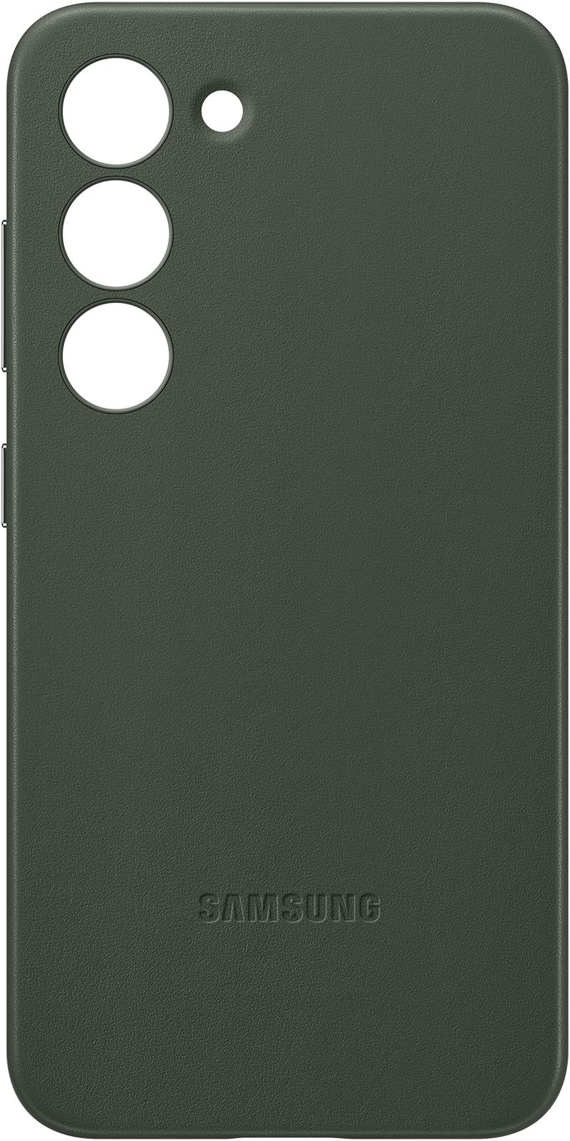  Samsung Leather Cover Galaxy S23 5G Green