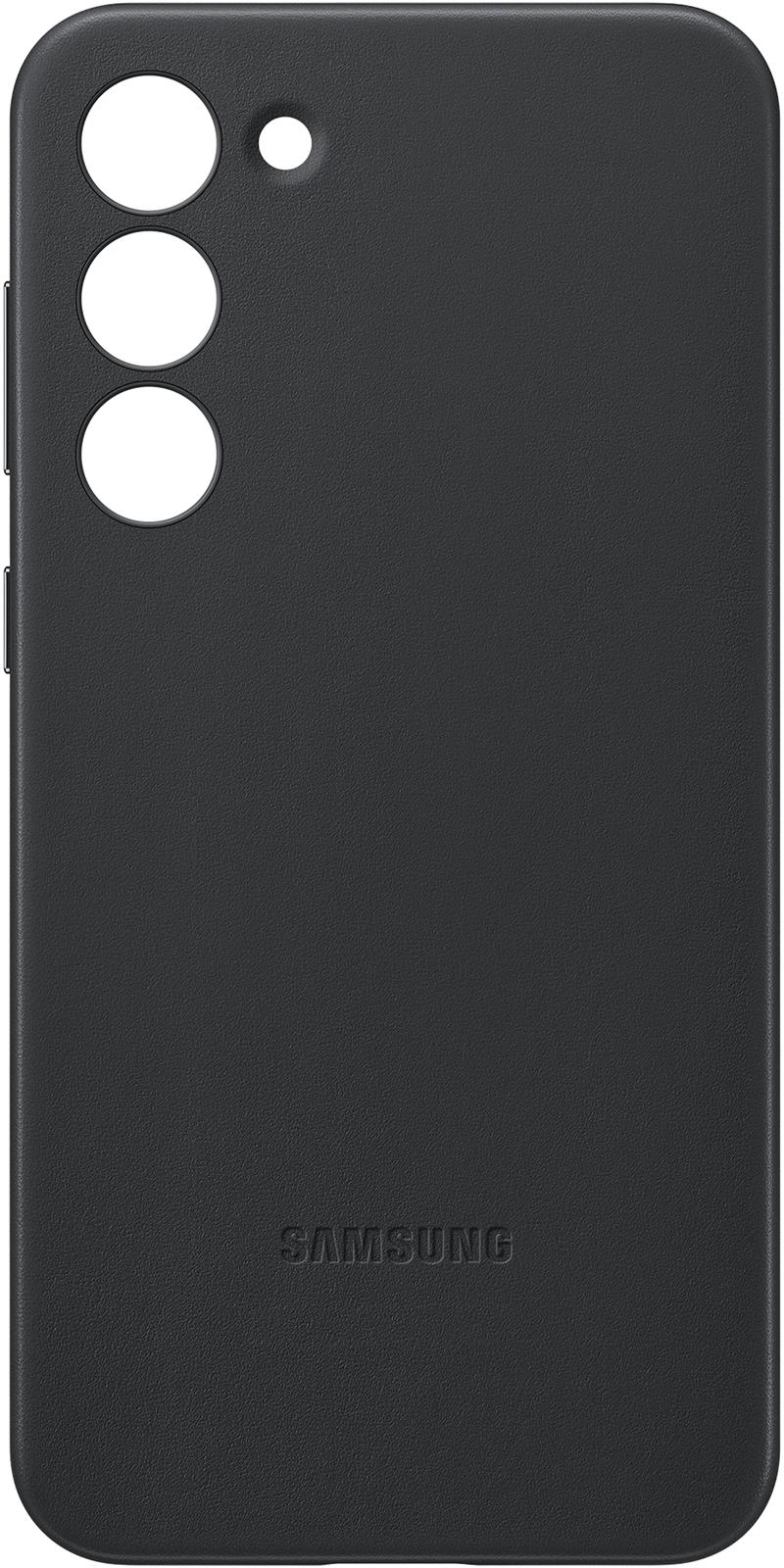  Samsung Leather Cover Galaxy S23 5G Black