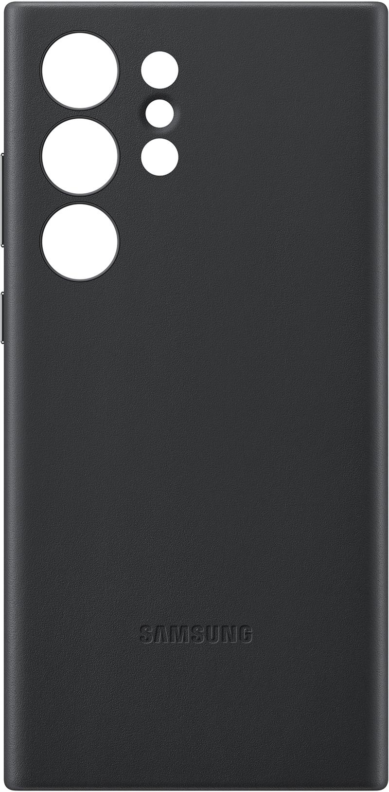  Samsung Leather Cover Galaxy S23 Ultra 5G Black