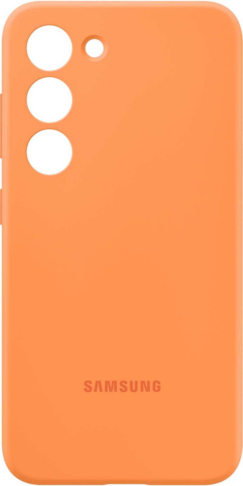  Samsung Silicone Cover Galaxy S23 5G Orange