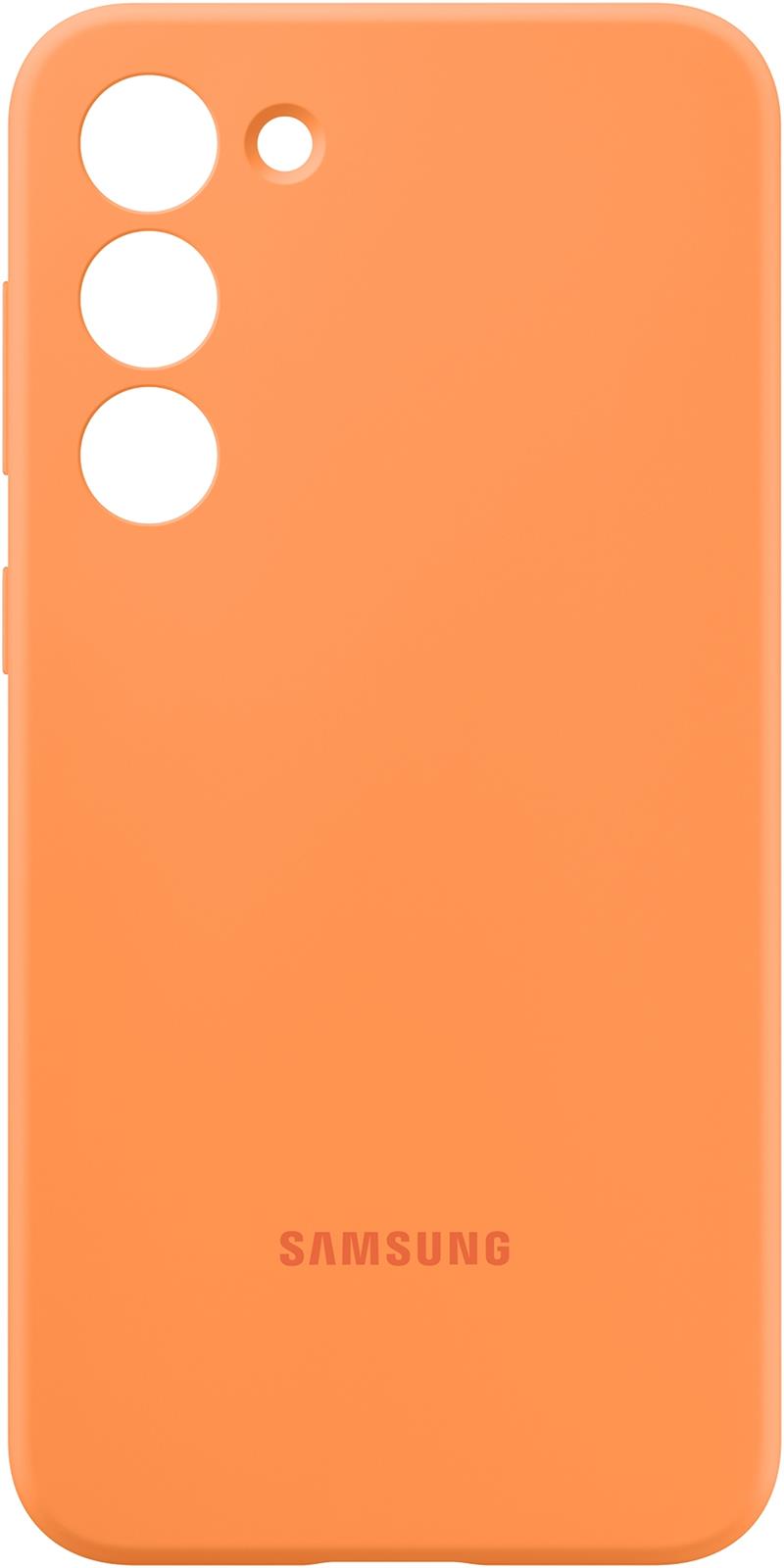  Samsung Silicone Cover Galaxy S23 5G Orange