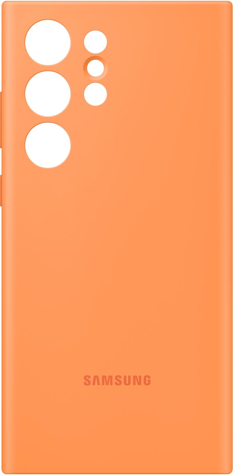  Samsung Silicone Cover Galaxy S23 Ultra 5G Orange