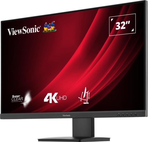 Viewsonic VG3208-4K computer monitor 81,3 cm (32"") 3840 x 2160 Pixels 4K Ultra HD LED Zwart