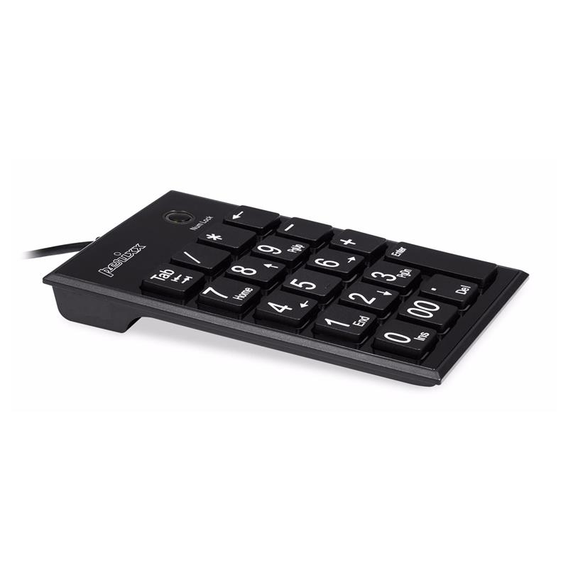 Perixx PERIPAD-202 U USB numeric keypad black