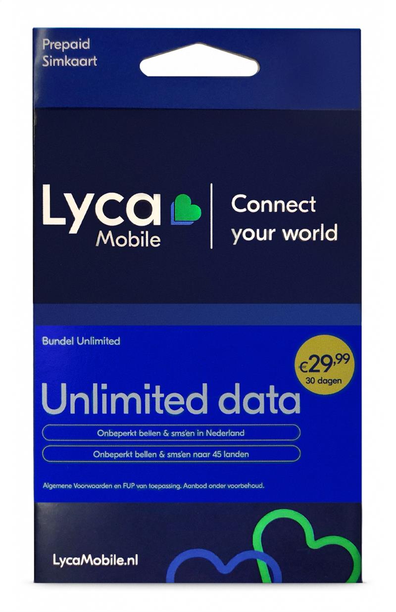 Lycamobile Holland Plan Unlimited