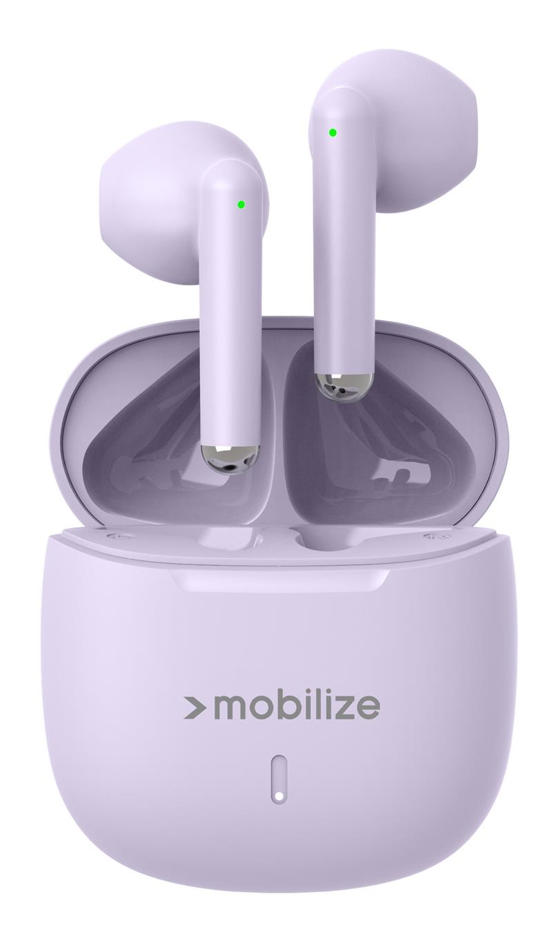 Mobilize TWS Earbuds Pastel Purple