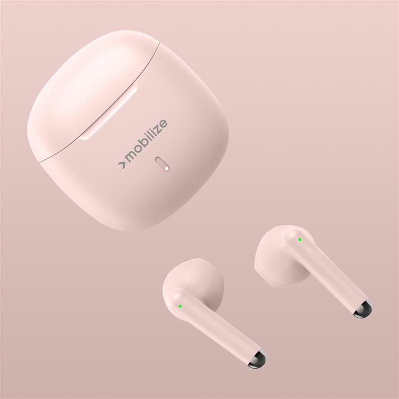 Mobilize TWS Earbuds Pastel Pink