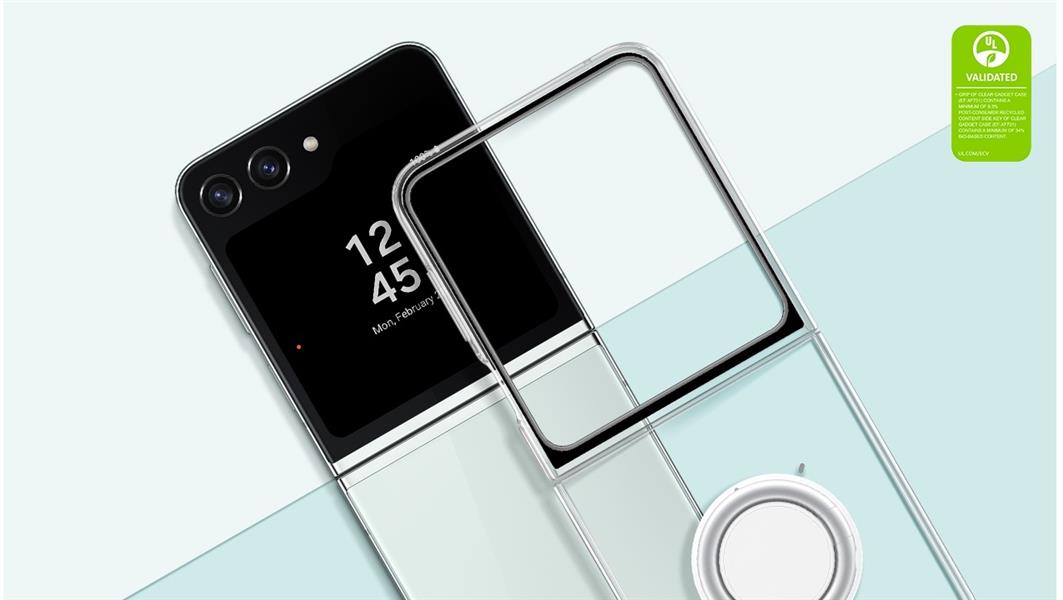 Samsung EF-XF731CTEGWW mobiele telefoon behuizingen 17 cm (6.7"") Hoes Transparant