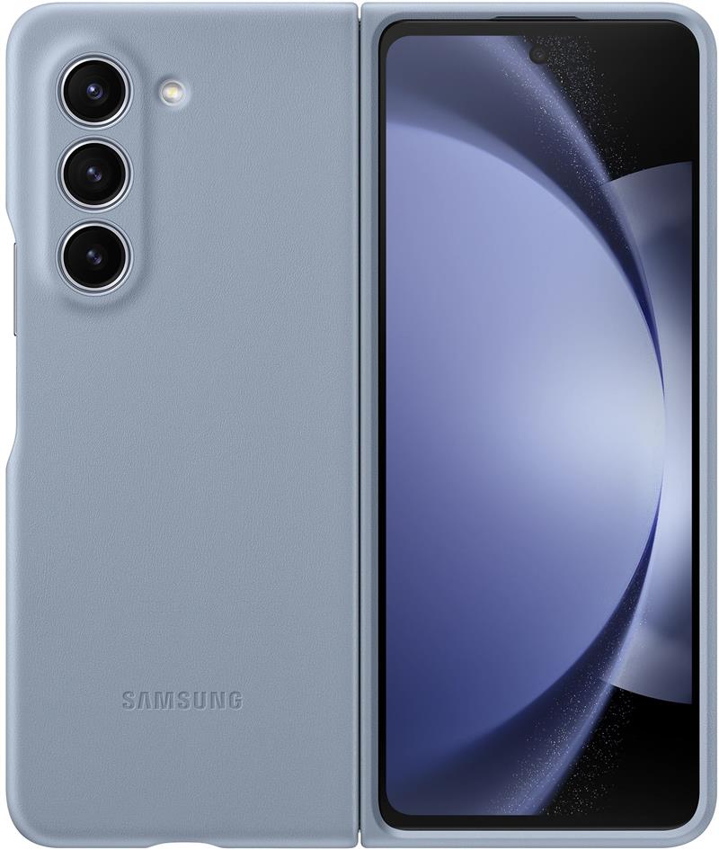  Samsung Vegan Leather Case Galaxy Z Fold5 Icy Blue