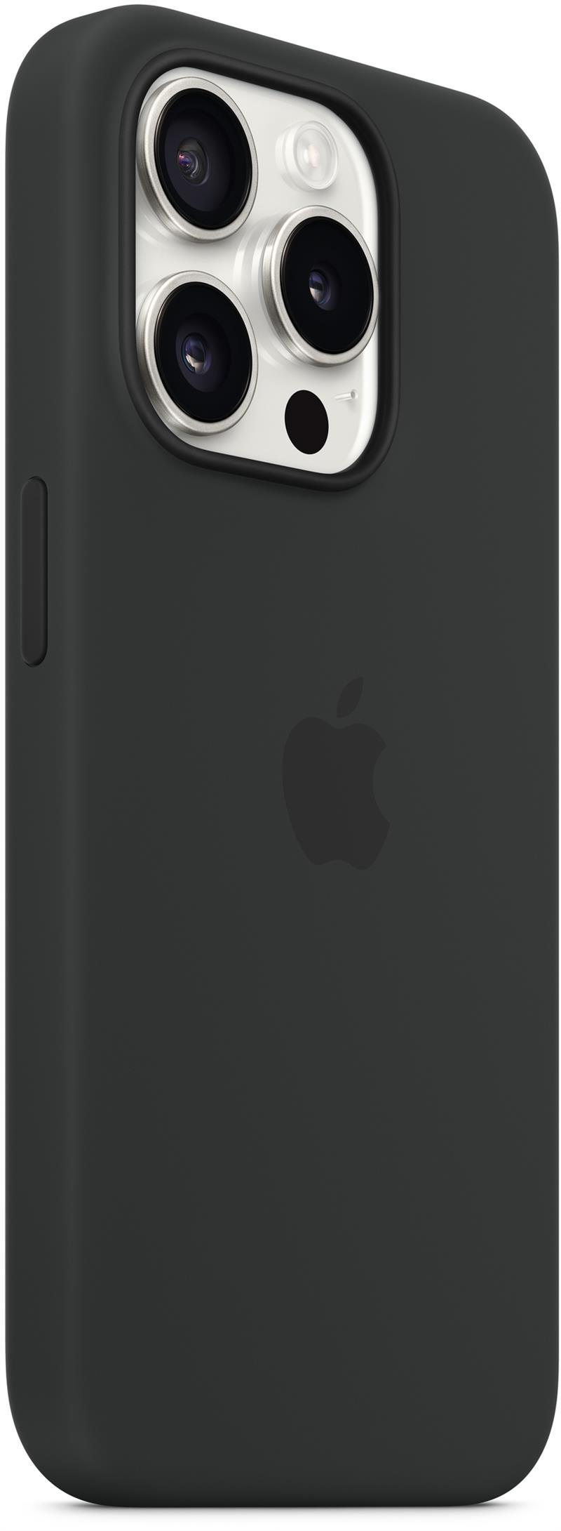  Apple Silicone Case with MagSafe iPhone 15 Pro Black
