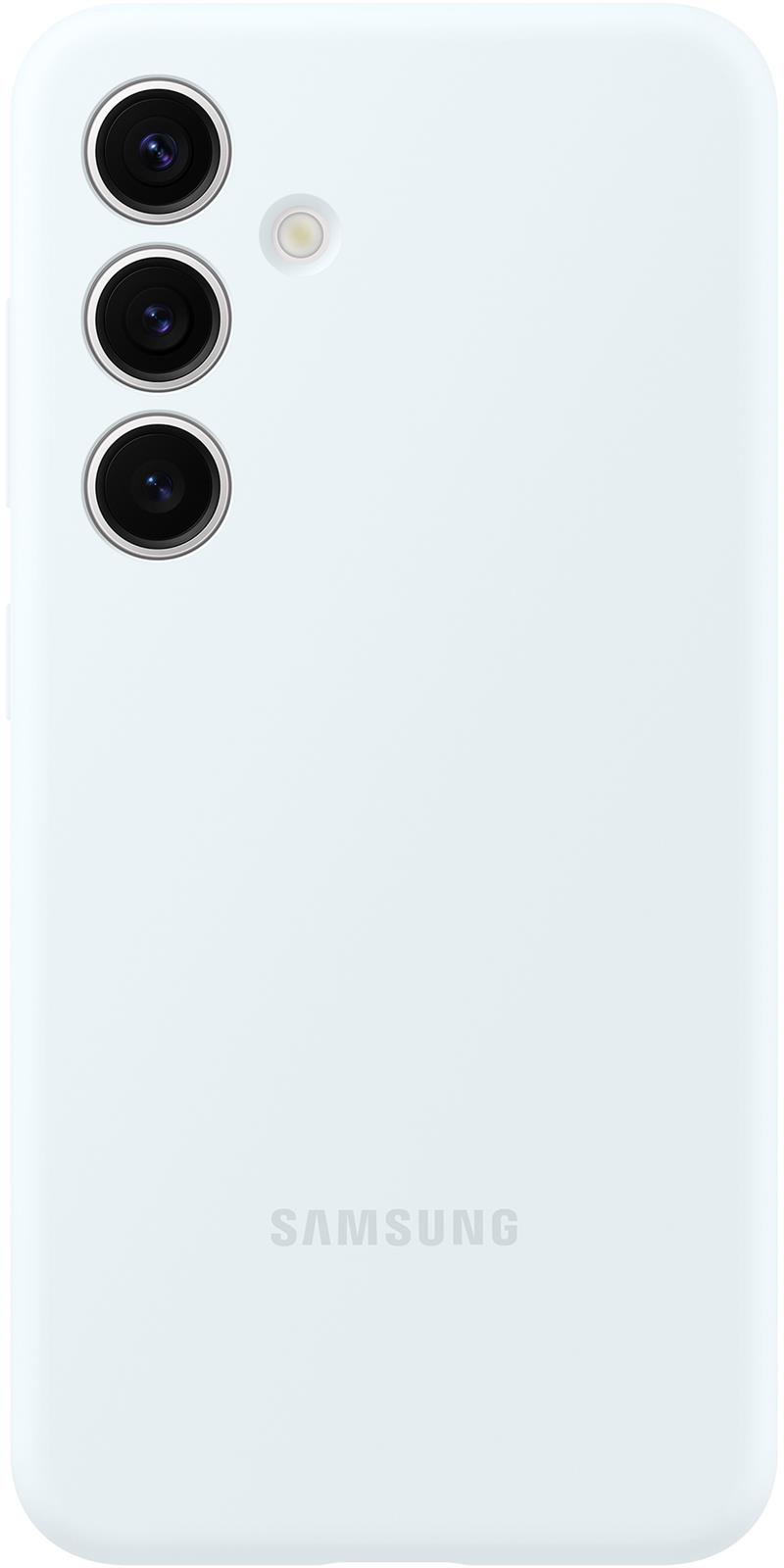  Samsung Silicone Cover Galaxy S24 5G White