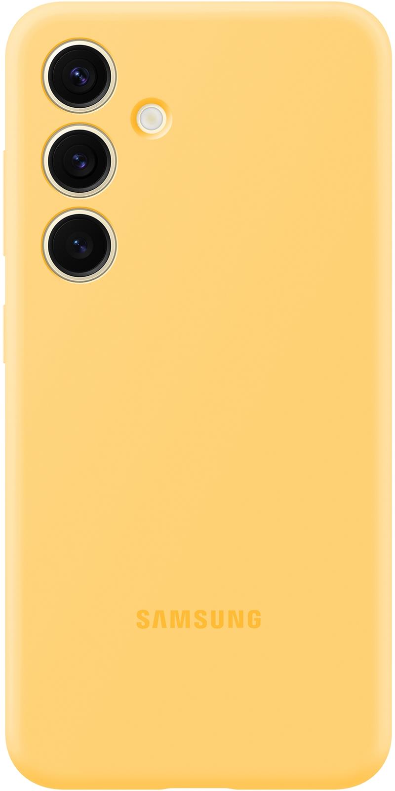  Samsung Silicone Cover Galaxy S24 5G Yellow