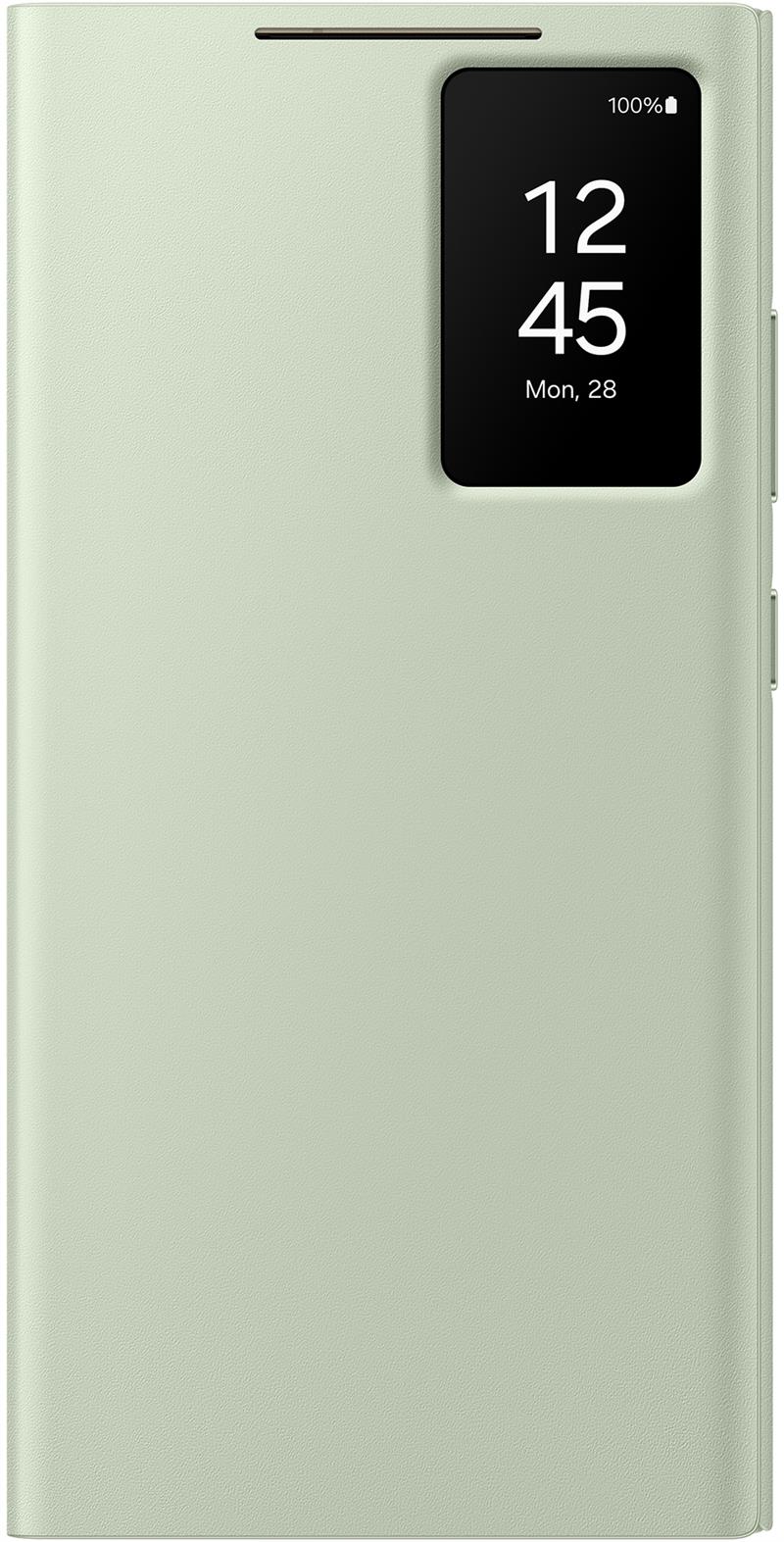  Samsung Smart View Wallet Case Galaxy S24 Ultra 5G Light Green