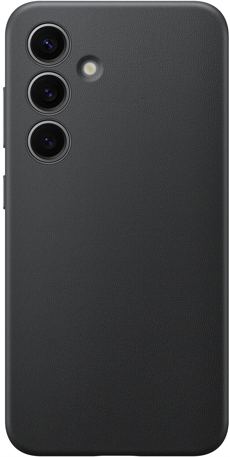  Samsung Vegan Leather Case Galaxy S24 5G Black