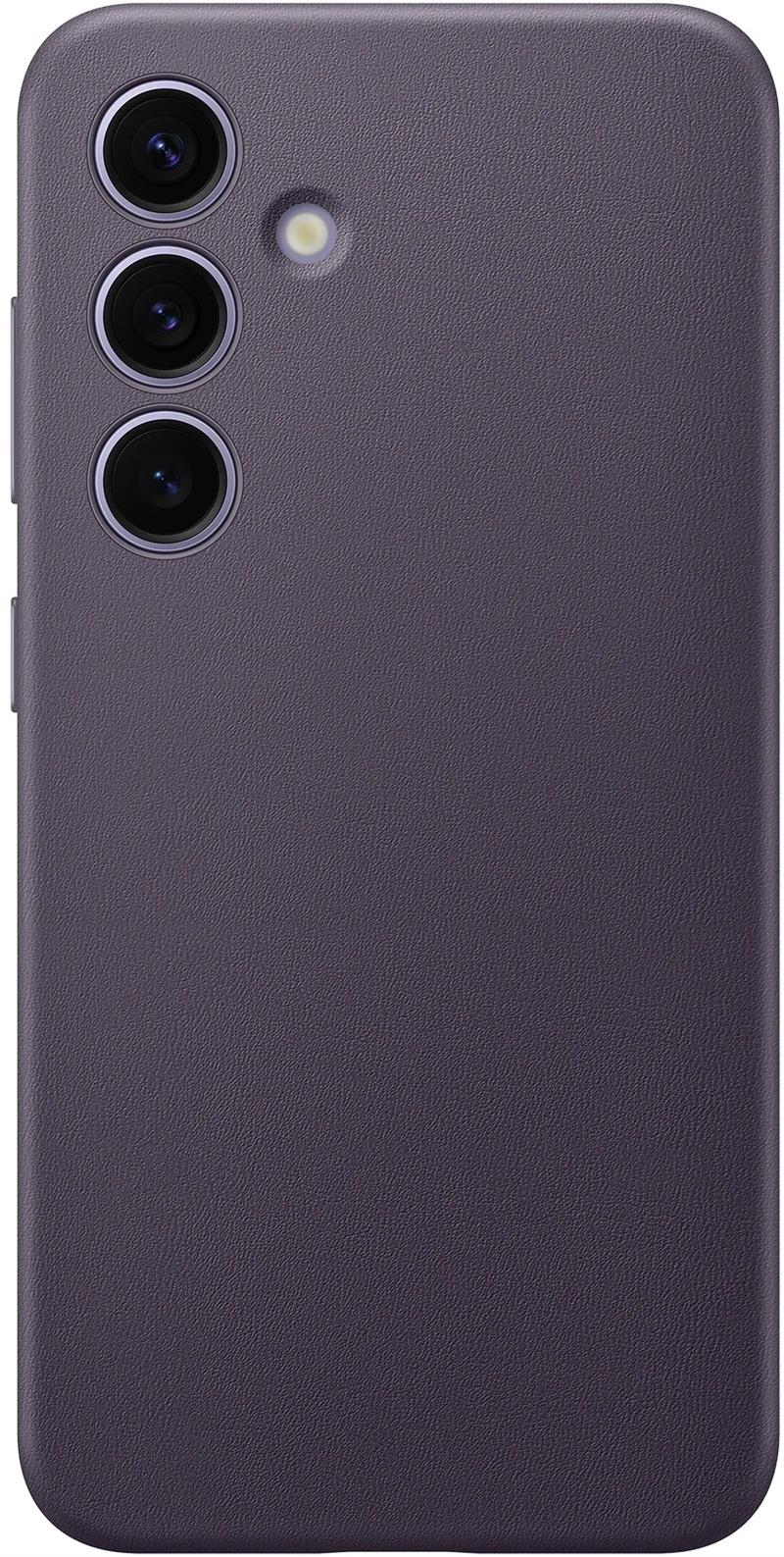  Samsung Vegan Leather Case Galaxy S24 5G Dark Violet