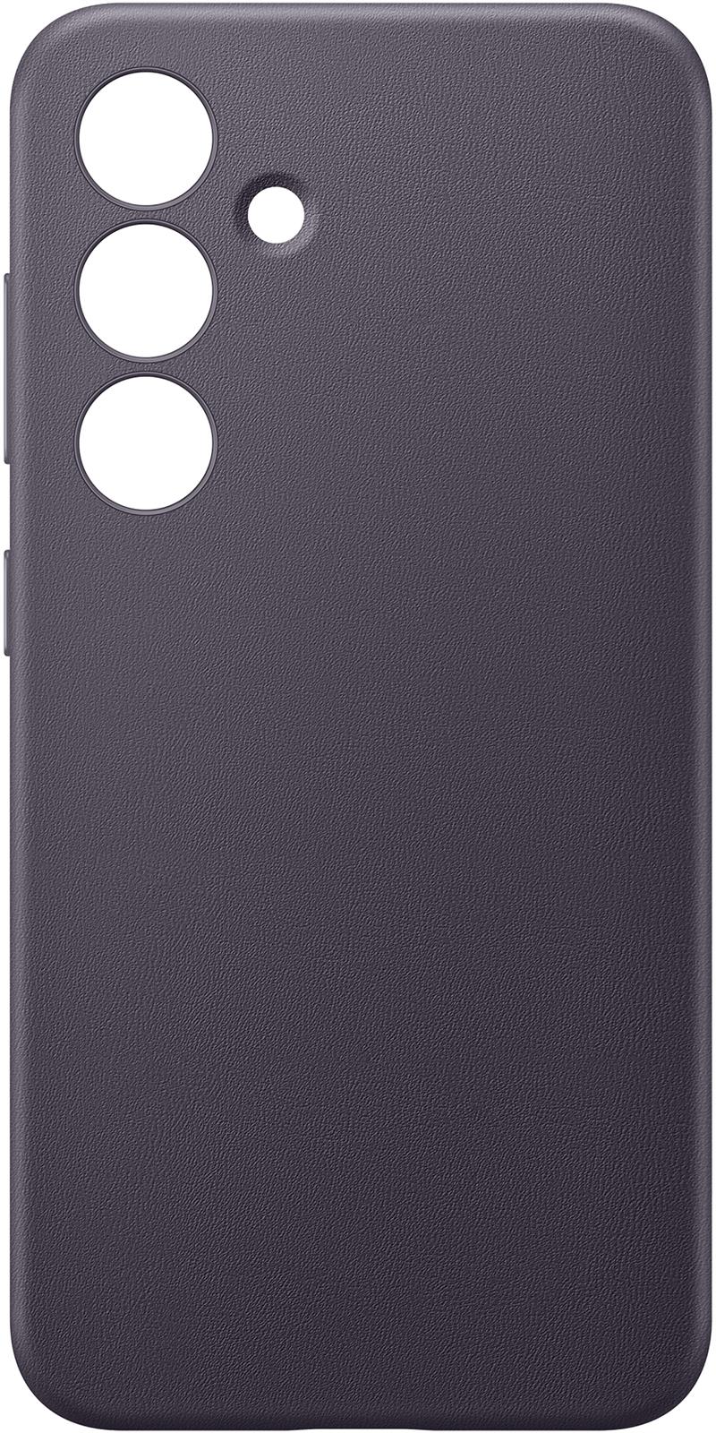 Samsung Vegan Leather Case mobiele telefoon behuizingen 17 cm (6.7"") Hoes Violet