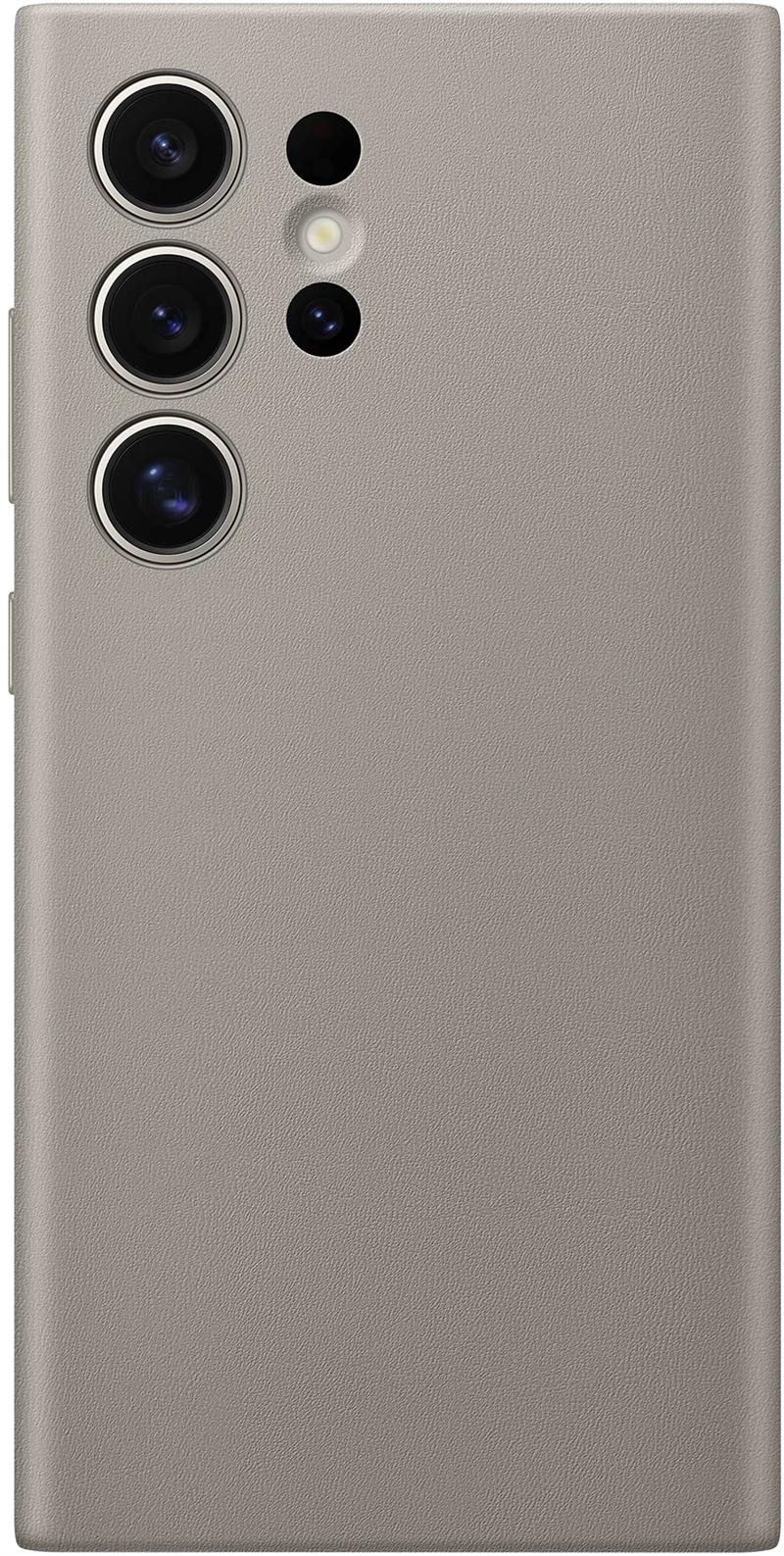 Samsung Vegan Leather Case mobiele telefoon behuizingen 17,3 cm (6.8"") Hoes Taupe