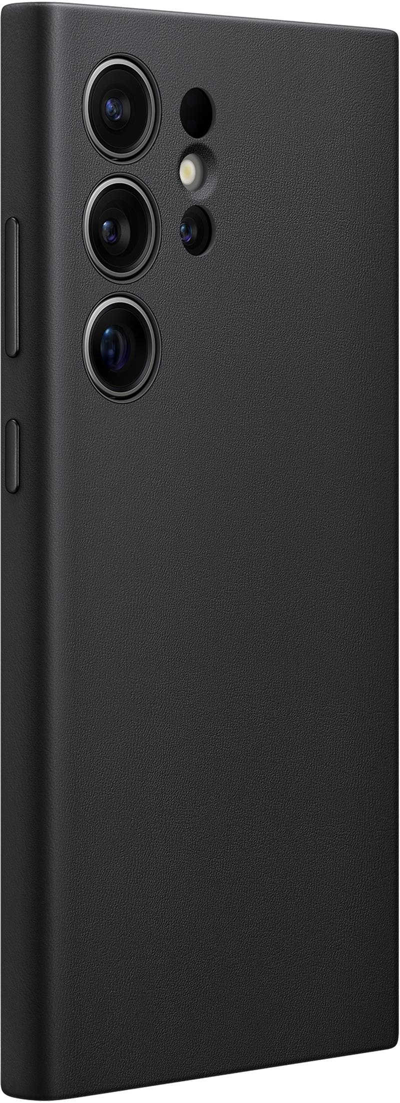 Samsung Vegan Leather Case mobiele telefoon behuizingen 17,3 cm (6.8"") Hoes Zwart