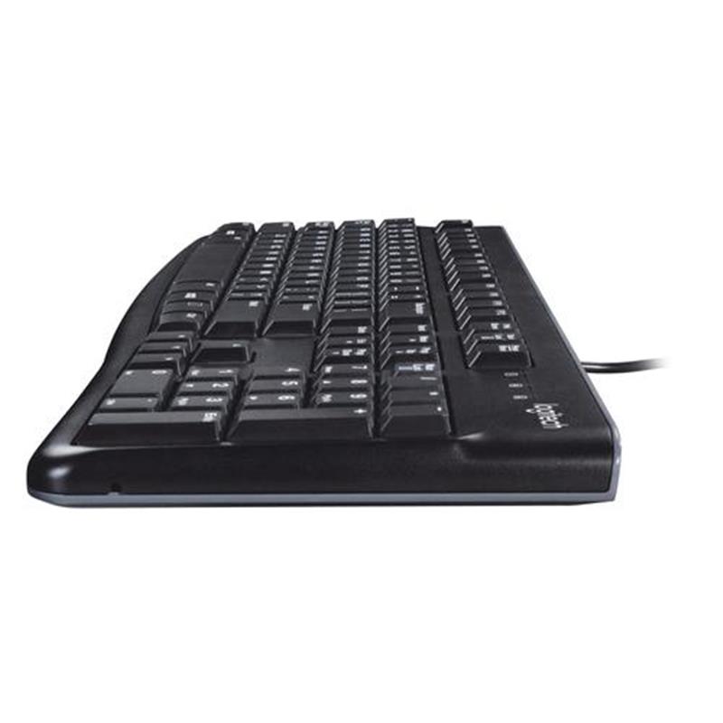 Logitech K120 toetsenbord USB AZERTY Belgisch Zwart