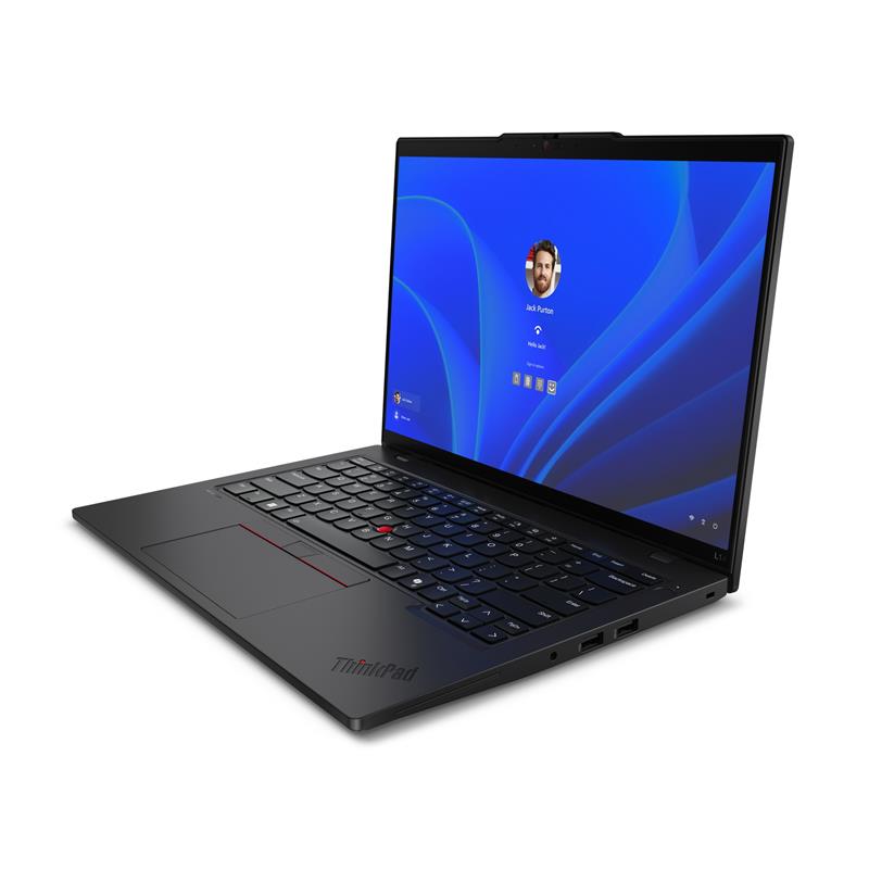 Lenovo ThinkPad L14 Intel Core Ultra 7 155U Laptop 35,6 cm (14"") WUXGA 16 GB DDR5-SDRAM 512 GB SSD Wi-Fi 6E (802.11ax) Windows 11 Pro Zwart