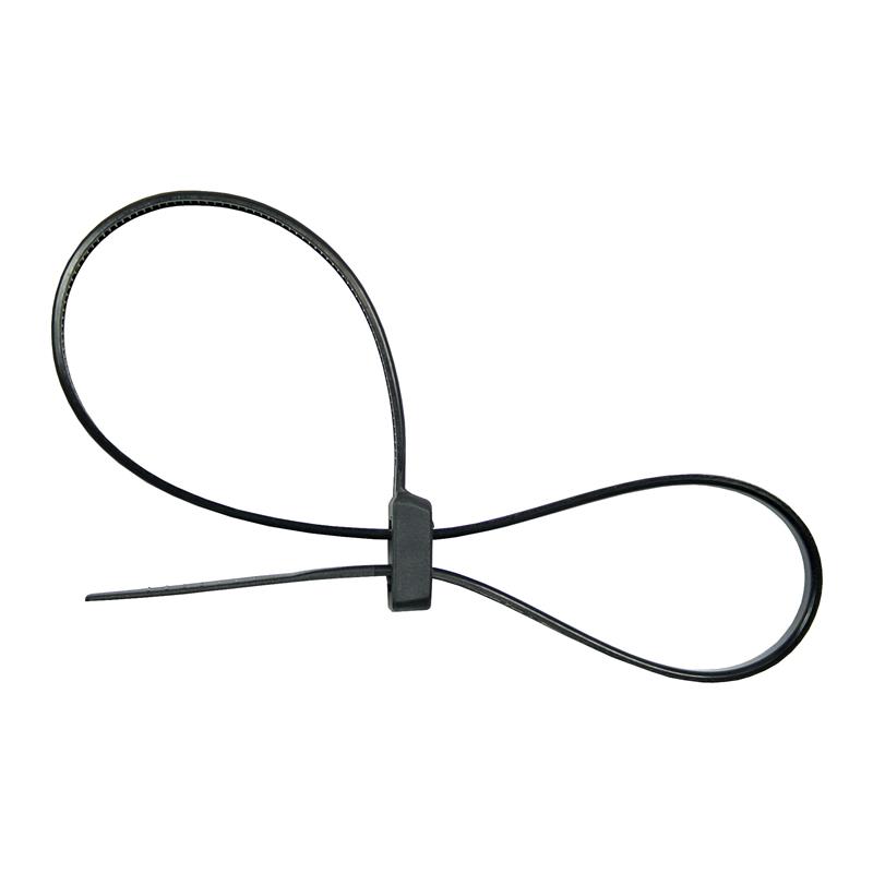 InLine Kabelband met Doppelkopf Länge 300mm Breite 4 8mm zwart 100stk 