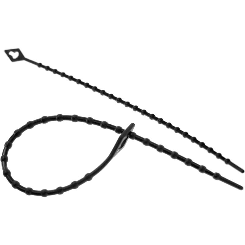 InLine Kabelband Kugelbinder zwart Länge 100mm 100stk 