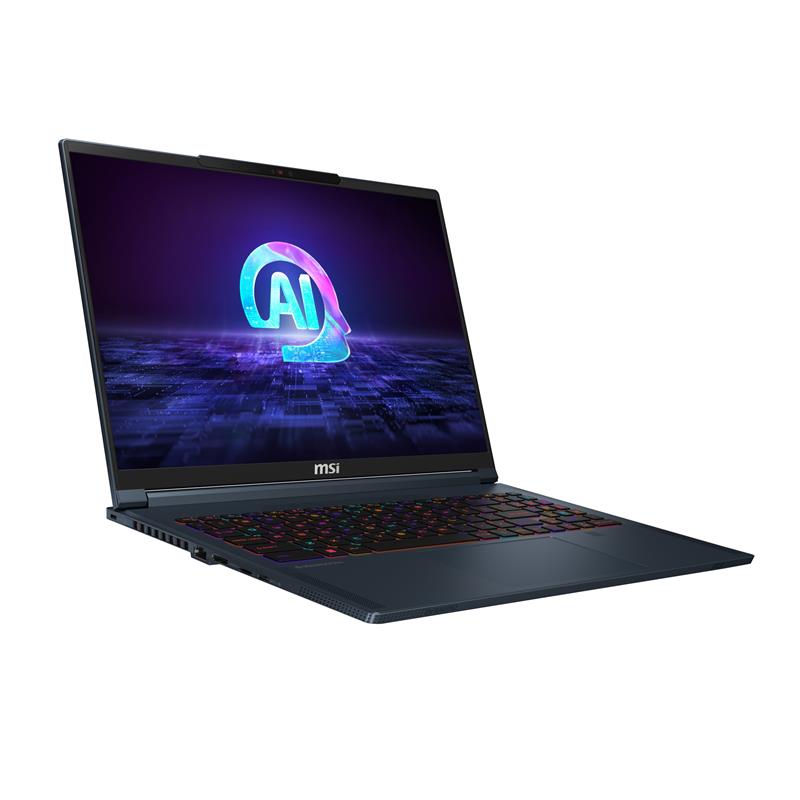 MSI Stealth 16 AI Studio A1VIG-019NL Laptop 40,6 cm (16"") UHD+ Intel Core Ultra 9 185H 32 GB DDR5-SDRAM 2 TB SSD NVIDIA GeForce RTX 4090 Wi-Fi 7 (802