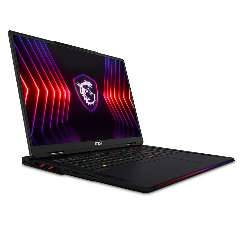 MSI Raider 18 HX A14VHG-245NL Intel® Core™ i9 i9-14900HX Laptop 45,7 cm (18"") WQUXGA 32 GB DDR5-SDRAM 2 TB SSD NVIDIA GeForce RTX 4080 Wi-Fi 7 (802.1