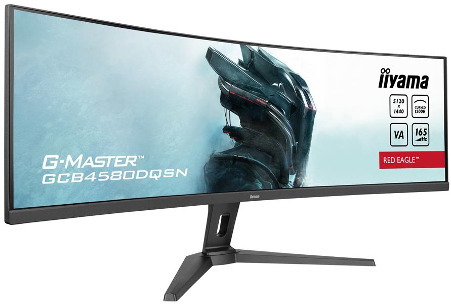 iiyama G-MASTER RED EAGLE CURVED computer monitor 114,3 cm (45"") 5120 x 1440 Pixels Dual QHD LED Zwart