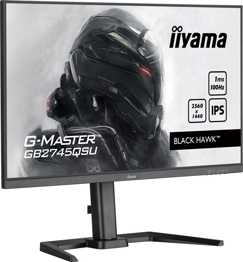 iiyama G-MASTER GB2745QSU-B2 computer monitor 68,6 cm (27"") 2560 x 1440 Pixels Wide Quad HD LED Zwart