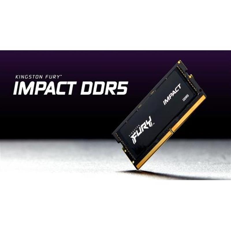 16GB 6000MT s DDR5 SODIM FURY Impact XMP