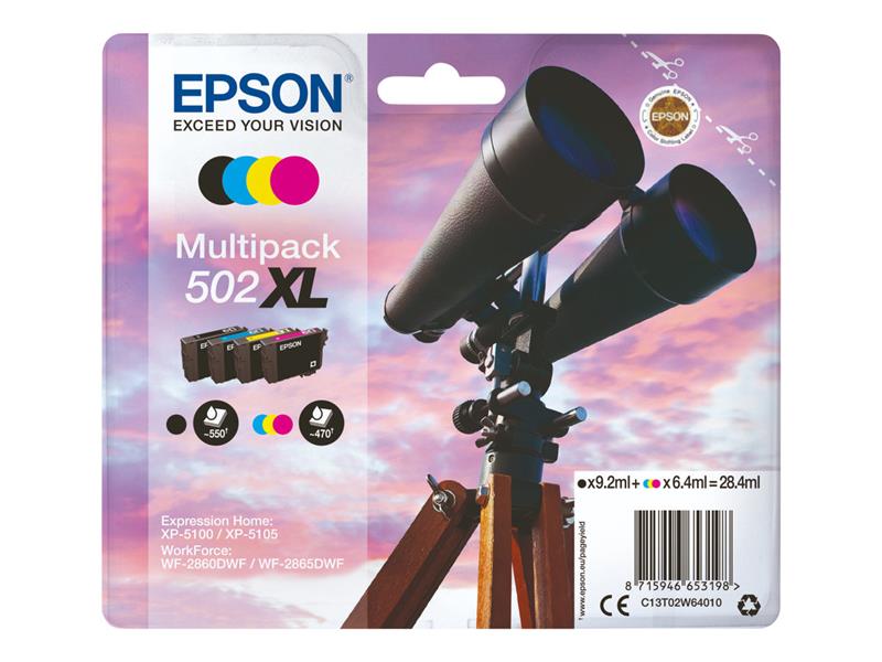 Epson Multipack 4-colours 502XL Ink