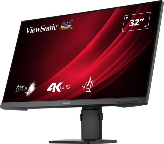 Viewsonic VG3208-4K computer monitor 81,3 cm (32"") 3840 x 2160 Pixels 4K Ultra HD LED Zwart