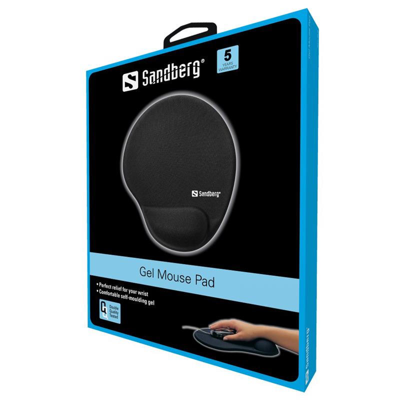 Sandberg Gel Mousepad with Wrist Rest