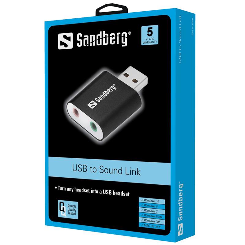 Sandberg USB to Sound Link
