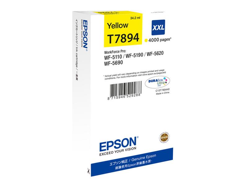 Epson Ink Cartridge XXL Yellow